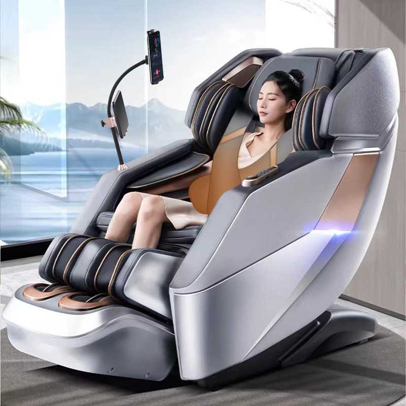 外贸按摩椅家用全身4DSL导轨老人全自动豪华电动多功能智能太空舱