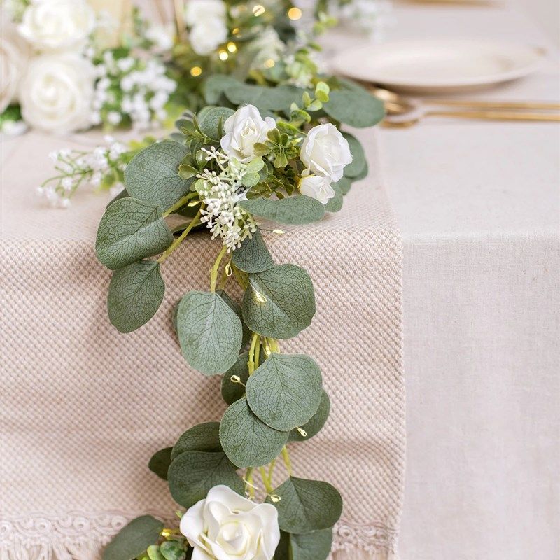 ins流行简约仿真l花藤条假花婚礼布置 情人节生日装扮家居装饰花,家居饰品,仿真花/假花,淘宝优惠券,粉丝福利购,淘宝优惠卷