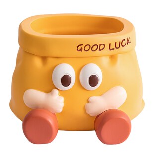 创意趣味纸袋笔筒摆件办公室桌面超大容量装饰品教师节Z生日礼物