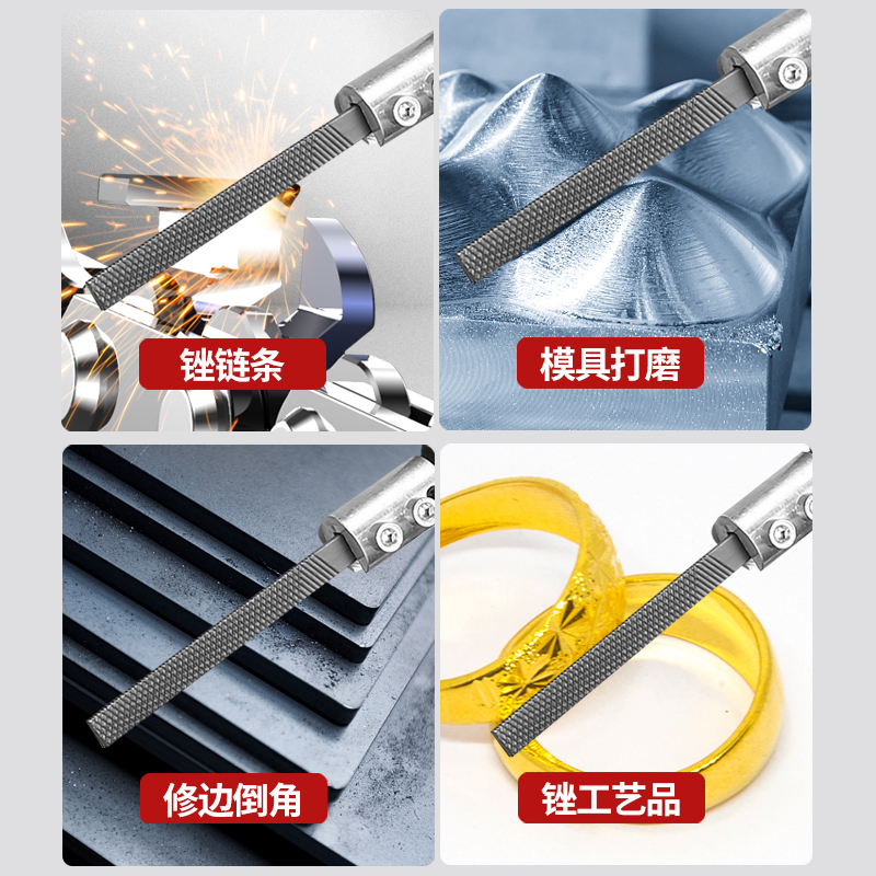 电动锉刀小d型打磨工具往复式搓刀木工错刀机金属矬子钢锉刀电挫
