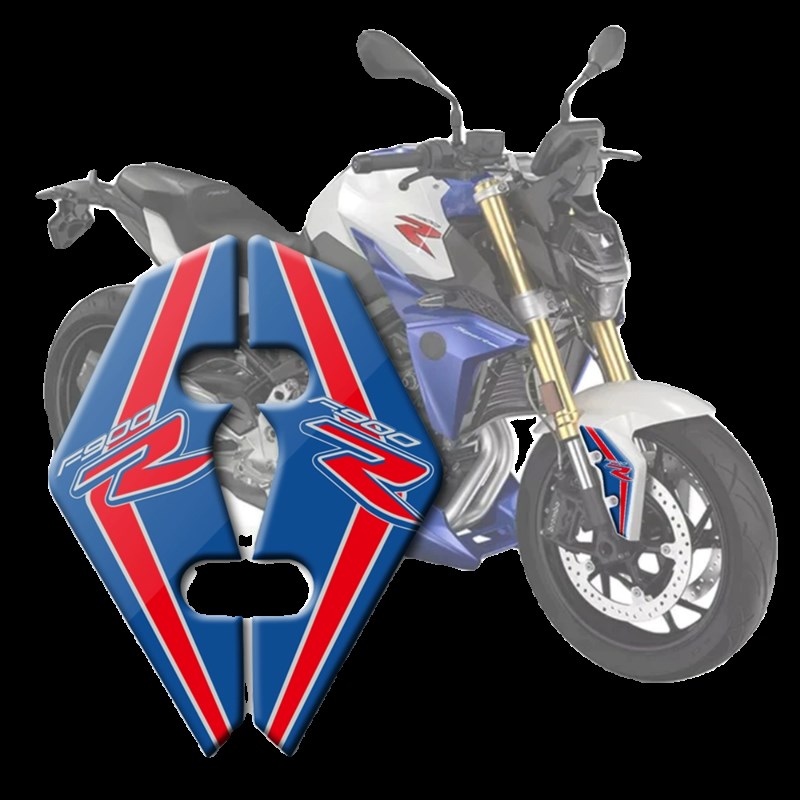 适用/宝马F900r贴纸209-2022年摩托车贴花立体前挡泥板贴画