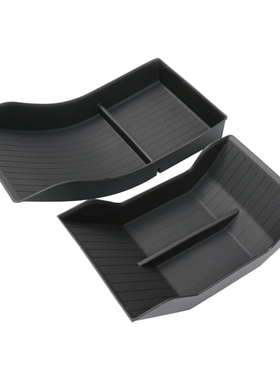 特斯拉中控下层储物盒扶手箱t适用于Model3/Y置物防滑垫防水防脏