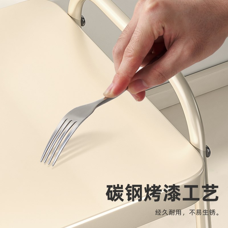 厨房微波炉架置物m架多功能多层架子烤箱收纳架家用台面分层支架