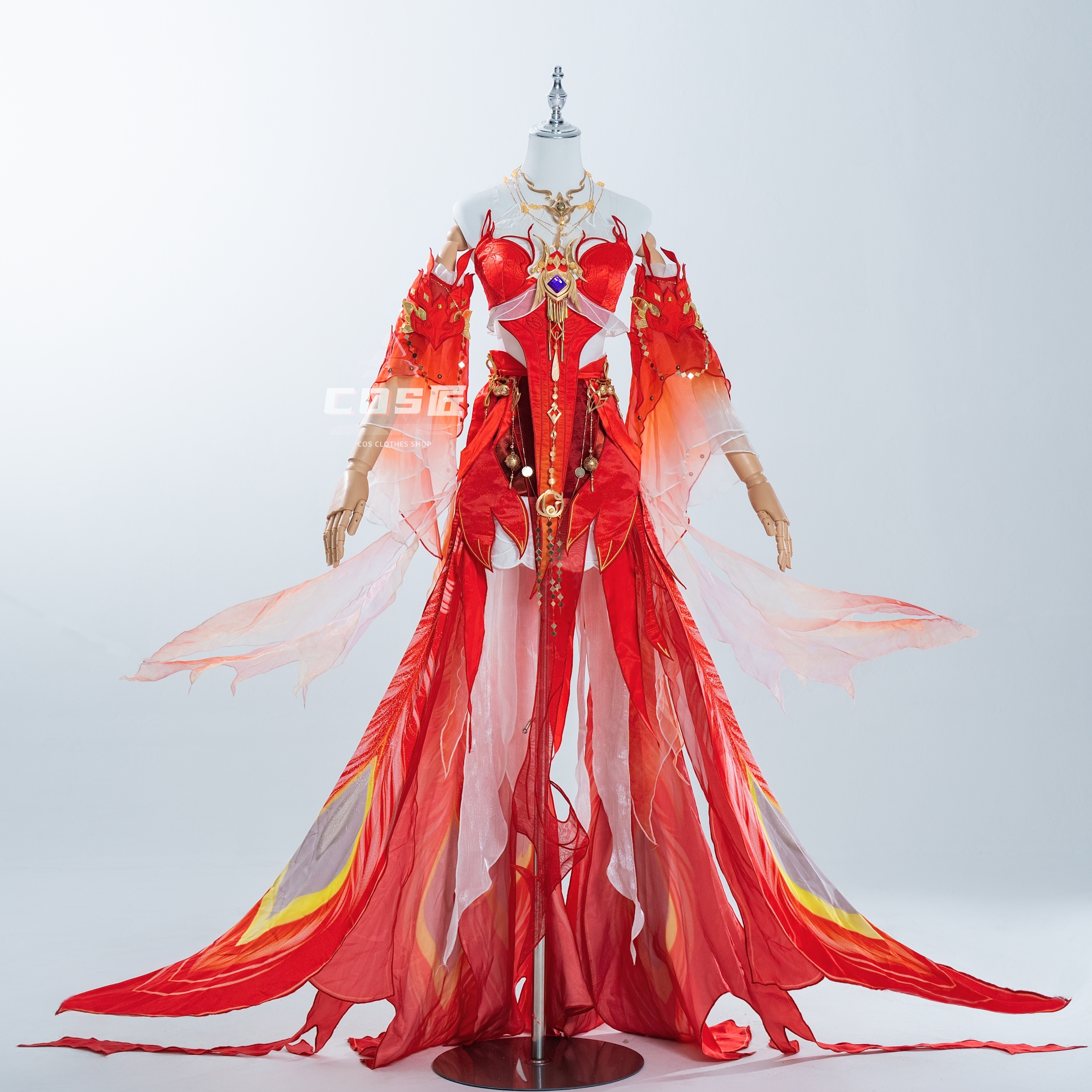 COS匠品质还原火灵儿天神境COS服