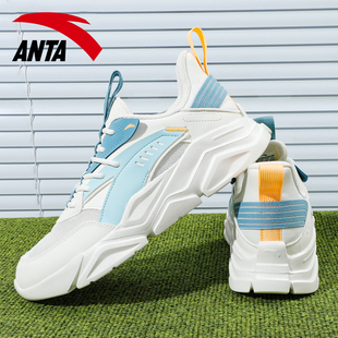 安踏运动鞋男学生青少年鞋子男鞋2026新款跑步软底轻便男士休闲鞋
