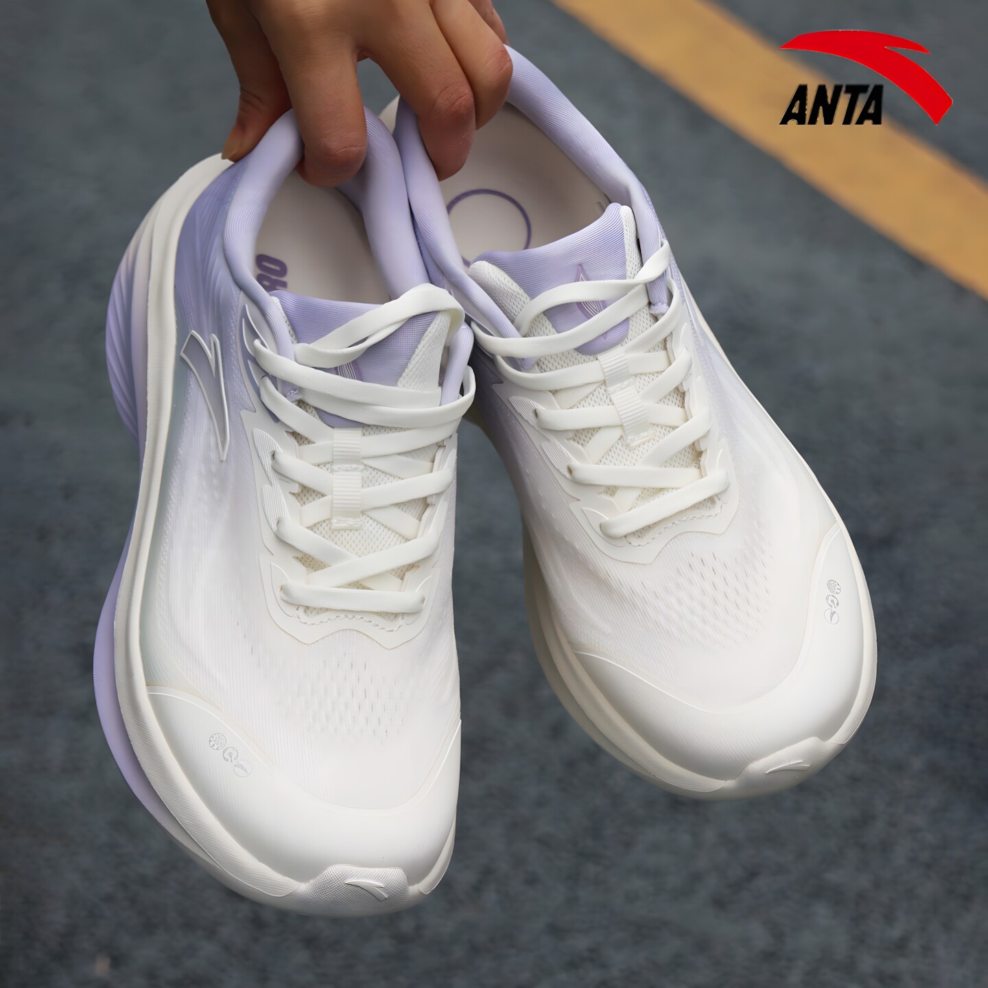 安踏叶子7新款跑步鞋官方正品夏季透气轻便减震慢跑鞋女士运动鞋