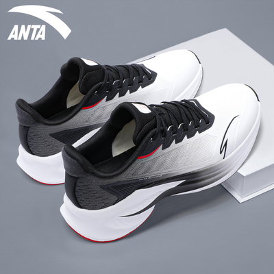 安踏运动鞋防风防滑防泼水跑鞋男