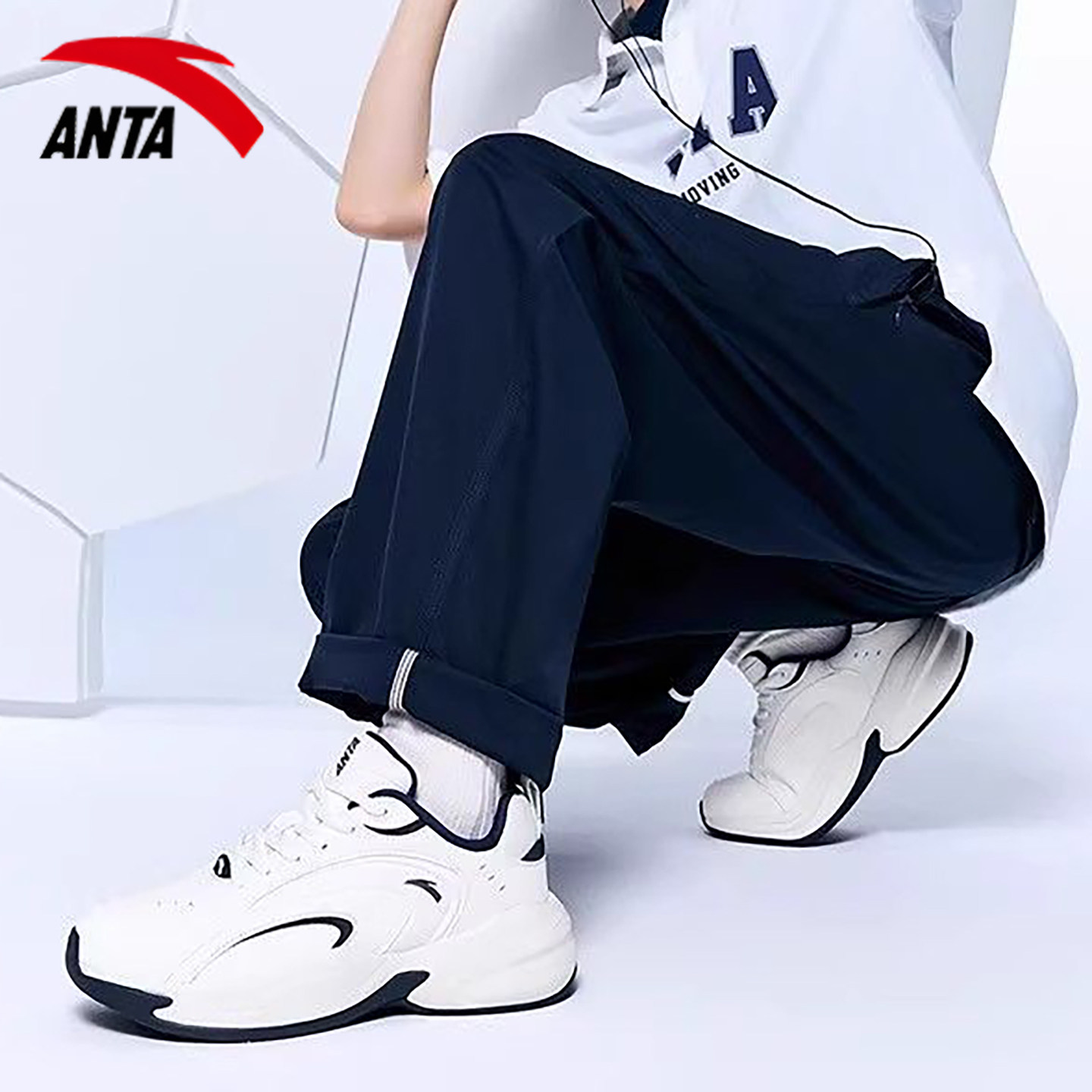 安踏男鞋ACE王一博同款官方正品