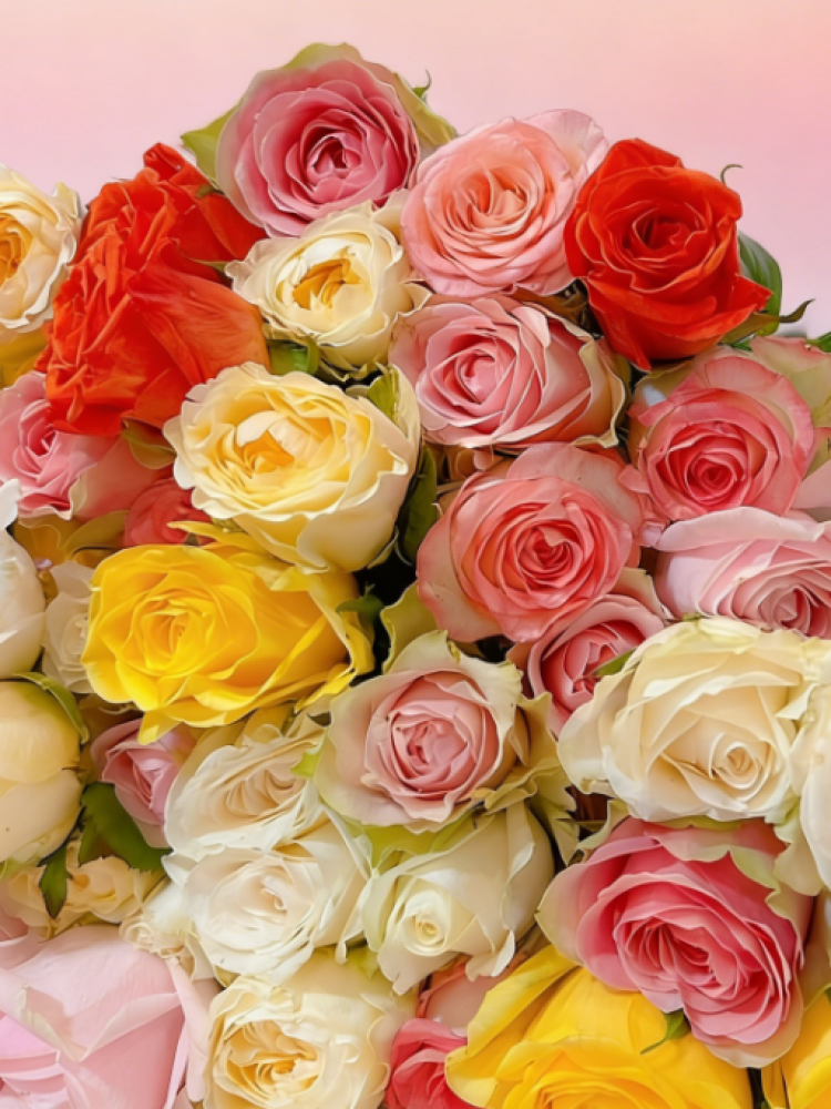Any 20 roses of 2 varieties, any fresh flowers in the store, fill two orders and send by SF Express thumbnail 2