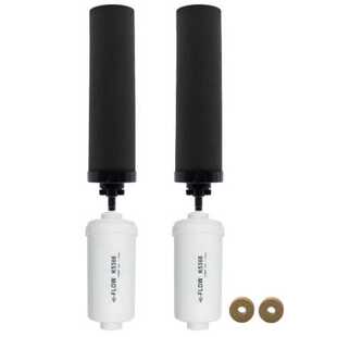 Berkey过滤器黑色活性碳棒滤芯BB9-2滤水器PF-2氟化物滤芯组合包