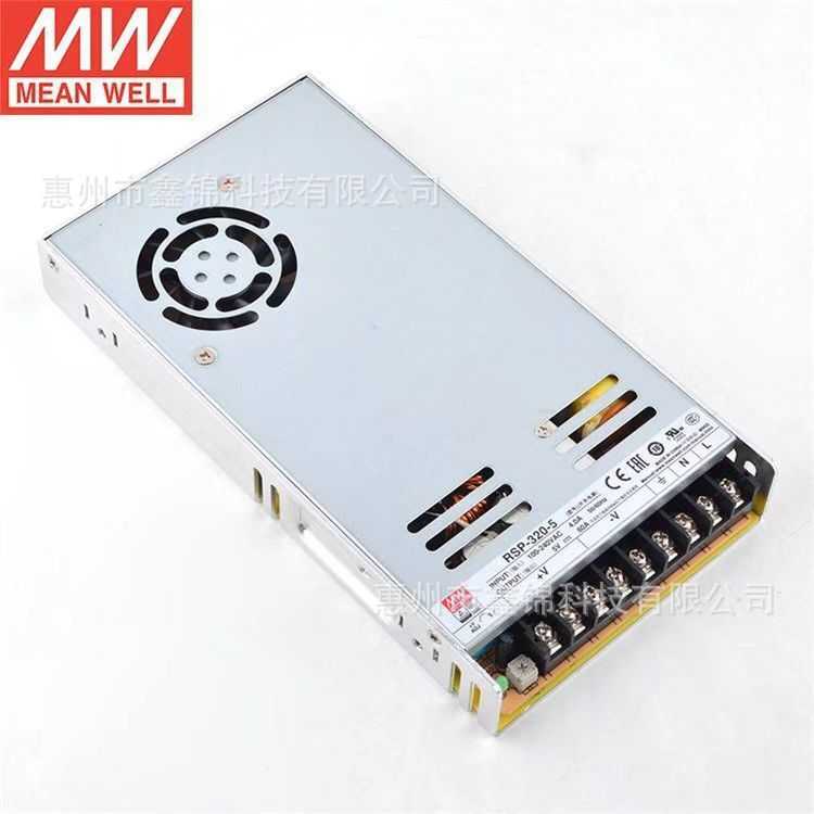 RSP-320-5带PFC薄型稳压变压器320W（左右）开关电源3C认证 RSP