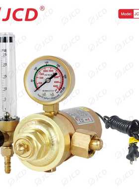 JCD铜制MIG电焊机气压表G5公制气保焊接氧气减压器表盘清晰安全