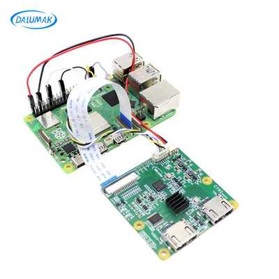 树莓派5代/4B HDMI转CSI-2 环出 I2S音频输出模块扩展板raspberry