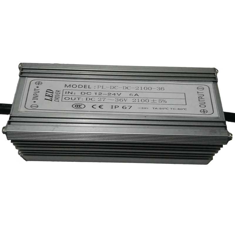 保3年CE认证70W DC12-24V 10串7并2.1A 低压led投光灯 驱动电源