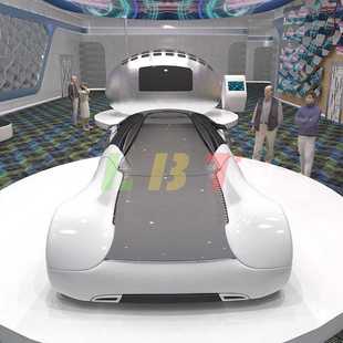 龙岗区力必特玻璃钢布加迪概念超跑模型展览馆仿真1比1跑车IP定制