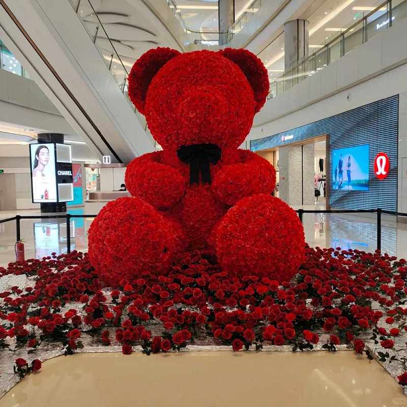 仿真动物绿雕景观工艺品大型户外网红景区装饰摆件大熊猫造型制作