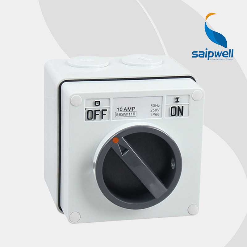 厂家SP-56SW系列工业防水开关 澳式旋钮开关 新西兰式防水开关