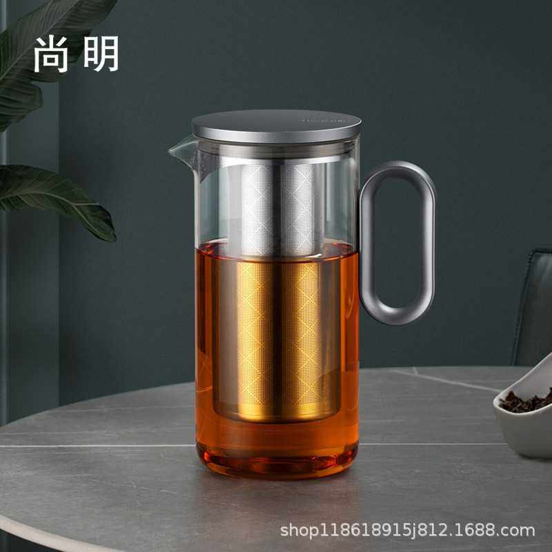 尚明玻璃茶壶家用过滤泡茶壶磁吸盖胆大容量水壶简约单壶茶具套装,鲜花速递/花卉仿真/绿植园艺,其它园艺用品,淘宝优惠券,粉丝福利购,淘宝优惠卷