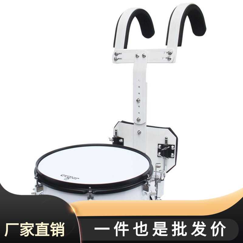 津宝学校乐队鼓背架式木腔小军鼓JBMP-1355行进乐队小军鼓行