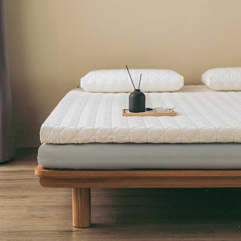 日式全棉A类记忆棉床垫家用可折叠双人卧室床垫子可拆洗学生软垫2