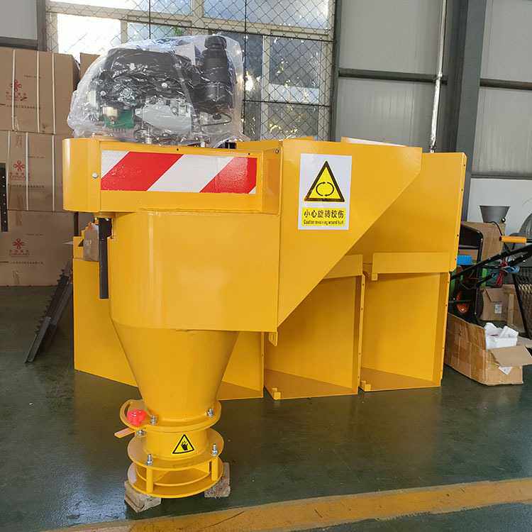 离心式融雪剂撒盐机 撒布调节融雪剂撒布机 四冲程汽油动力喷洒