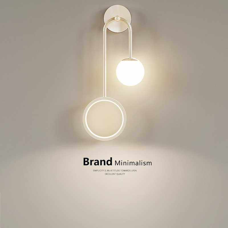 法式奶油风床头壁灯卧室2026新款现代简约设计师北欧背景墙壁灯具