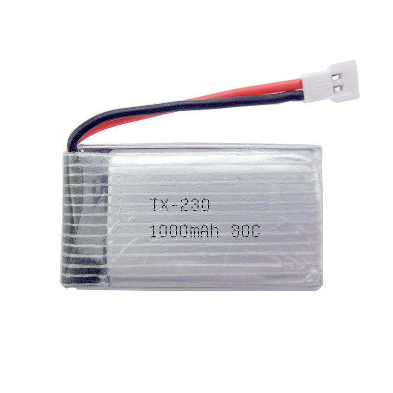 兔行科技无人机电池TX230 3.7V 1000mAh 30C航模遥控飞机1S动力