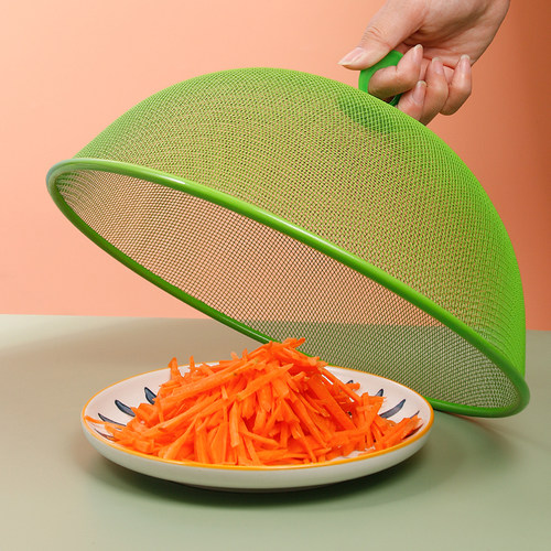 家用防苍蝇剩食物遮菜神器防蟑螂防尘防蚊子加密网罩饭桌盖菜罩子