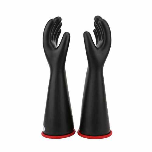 双安1级16英寸乳胶带电作业绝缘手套 电力检修电弧 高压作业 10KV