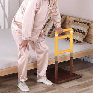 床边带扶手栏杆可移动架落地款老人家用防滑助行便利加重款