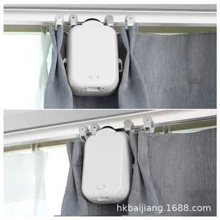 智能电动窗帘助理助手免轨道安装 智能遥控控制窗帘机器人窗帘伴侣