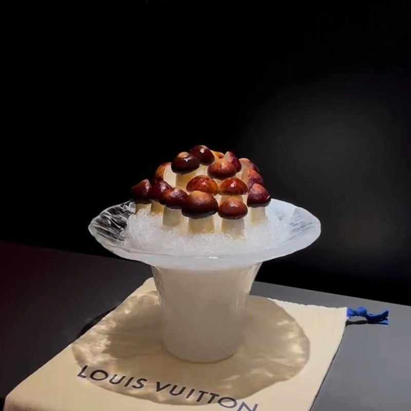 高脚喇叭形玻璃碗创意特色火锅店蔬菜拼盘专用餐具三文鱼海鲜冰盘,畜牧/养殖物资,畜牧/养殖器械,淘宝优惠券,粉丝福利购,淘宝优惠卷