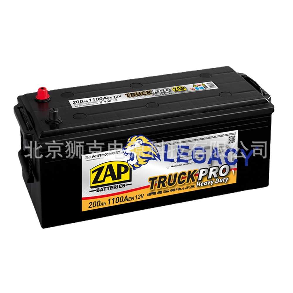 ZAP蓄电池 12V225AH 725 11 卡车 特种车辆 建筑机械 摩托艇电瓶