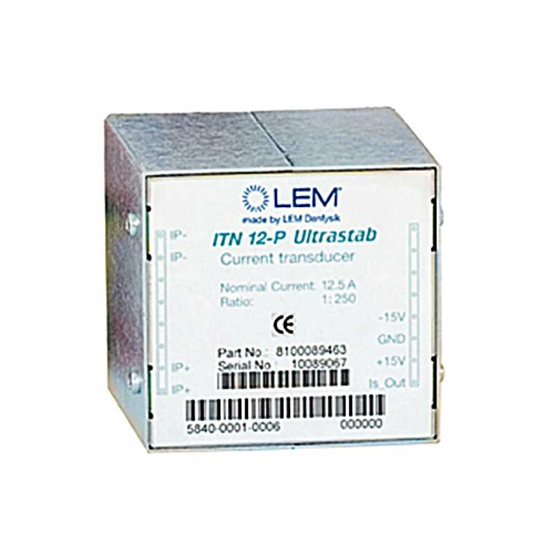 ITN 12-P/SP2 ULTRASTAB LEM莱姆霍尔电流传感器闭环磁通门 IT 型