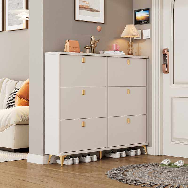 奶油风超薄翻斗鞋柜家用门口简易入户门玄关柜阳台收纳储物柜鞋架,畜牧/养殖物资,畜牧/养殖器械,淘宝优惠券,粉丝福利购,淘宝优惠卷