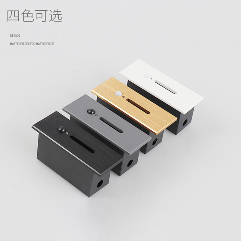 020小长条一束光感应地脚灯楼梯走廊过道酒店卧室地脚灯led踏步灯