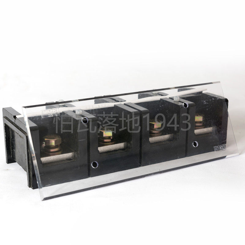 高品质TC-6004 (铜件) 4位/600A 大电流接线端子 接线排 柱连接器