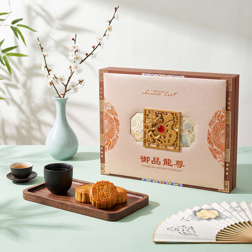 新款中秋高档月饼礼盒空盒10粒装