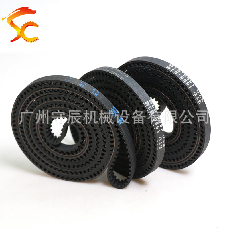 橡胶同步带 环形闭口带 S3M 1401/1572/1596 带宽6/10/15MM