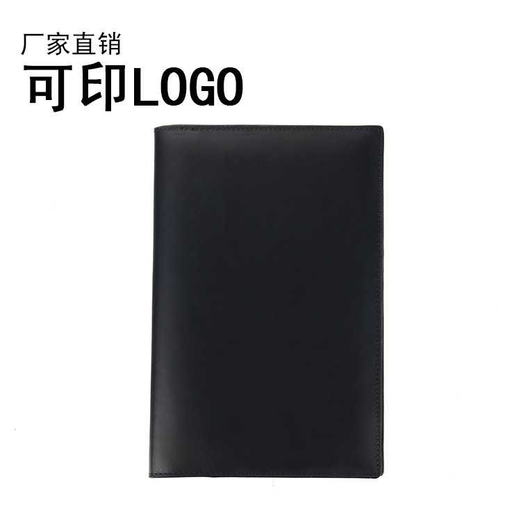 简约笔记本套卡位高档包装 复古日记真皮定做 黑色男式笔记本