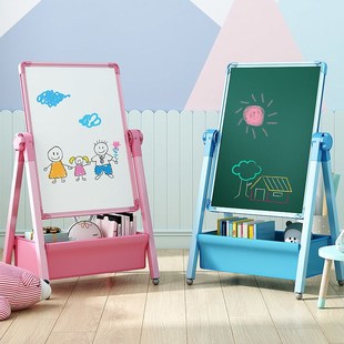 画架画画板e黑板墙宝宝幼儿童小学生学写字磁性水笔可擦白板支架