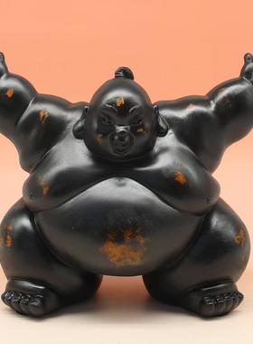 创意树脂工艺品装饰摆件礼品日式家居客厅办公室桌面装饰品小摆件