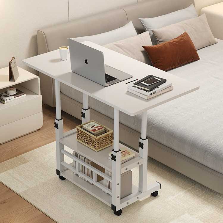 床边可移动升降桌电脑桌简易学生书桌卧室宿舍家用学习简约小桌子