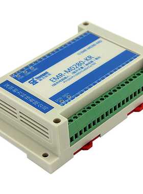 8路热电阻输入 2路继电器输出EMR-M0280-KR Pt100温度采集模块