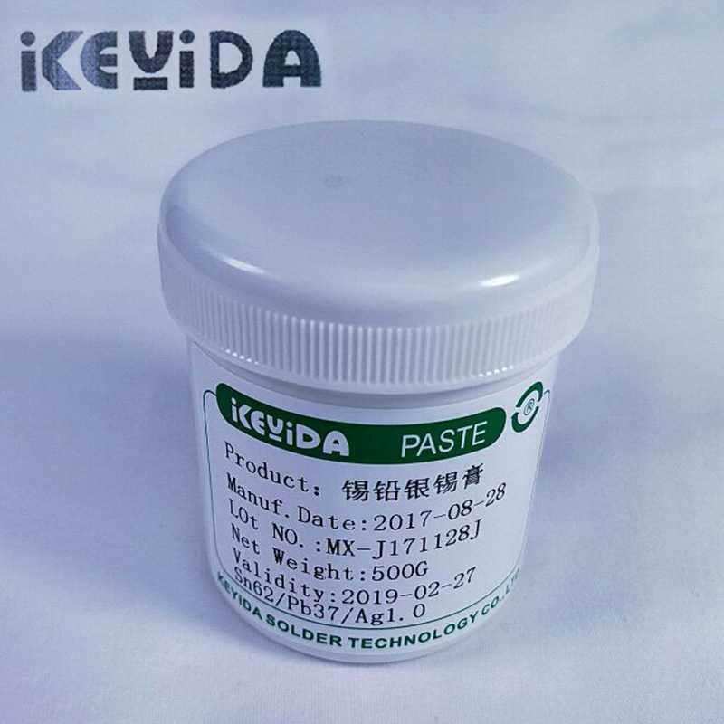 厂家供应环保锡膏SMT有铅锡膏Sn62Pb36Ag1焊膏 锡铅免洗银锡膏