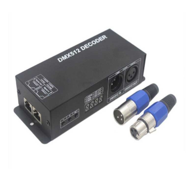 工程专用 DMX512恒压解码器 显示屏解码器 3通道解码器 RGB解码器