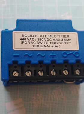 EH 720 HHD 440VAC 190VDC  3A  SOLID STATE RECTIFIER