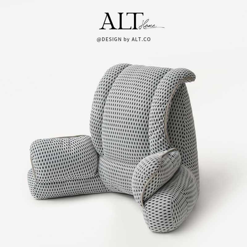 床头软包床上靠枕产妇喂奶护颈护腰靠背枕飘窗沙发大靠背垫可拆洗