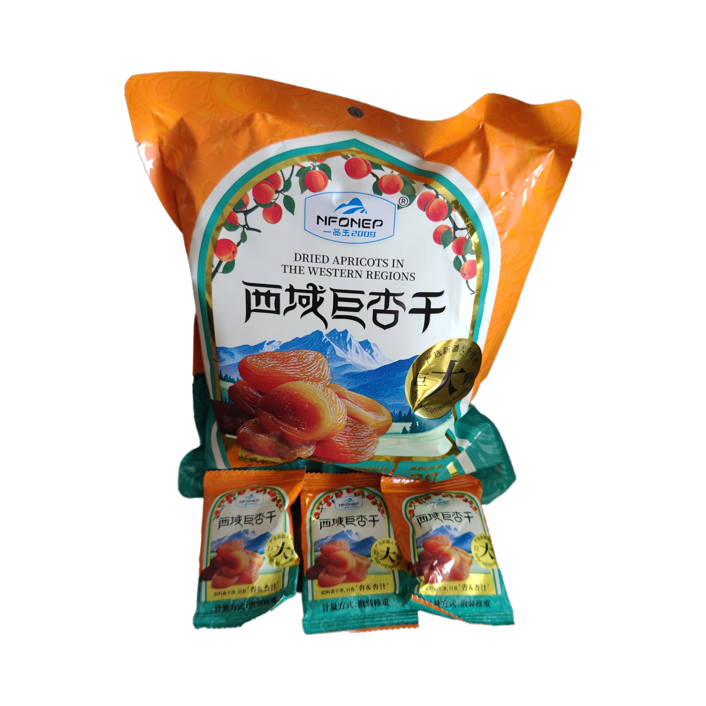 一品玉西域巨杏干新疆大杏脯配料干净阿克苏果脯杏肉蜜饯独立包装