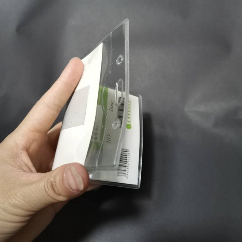 透明软胶套加厚A1证件卡套胸牌胸卡厂牌展会证工作牌100个B2